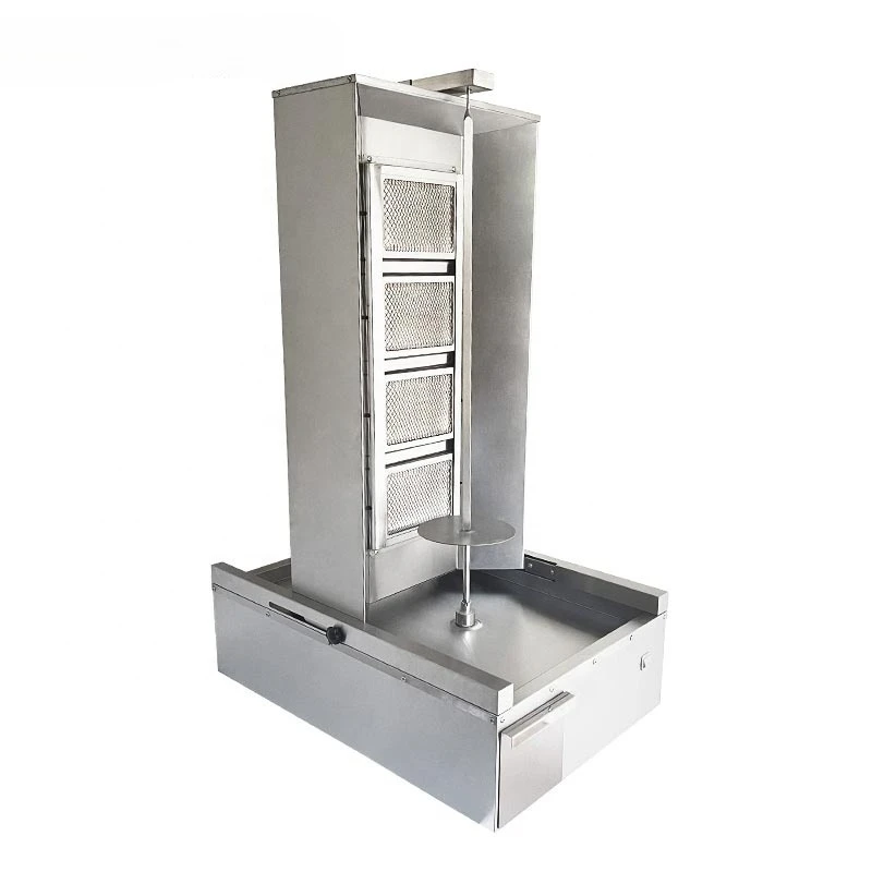 Commercial 4-Burner Propane New Gyro Meat Automatic Spinning Vertical Broiler Machine for Restaurants
Commercial 4-Burner Propane New Gyro Meat Automatic Spinning Vertical Broiler Machine for Restaurants