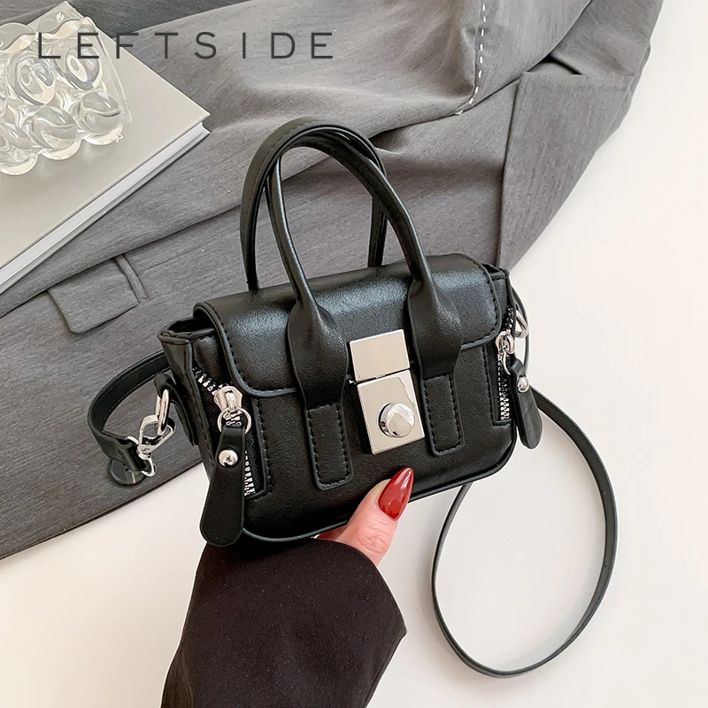 LEFTSIDE Mini Short Handle PU Leather Crossbody Bags for Women 2025 Luxury Trend Y2K Ladies Shoulder Bag Handbags and Purses
LEFTSIDE Mini Short Handle PU Leather Crossbody Bags for Women 2025 Luxury Trend Y2K Ladies Shoulder Bag Handbags and Purses