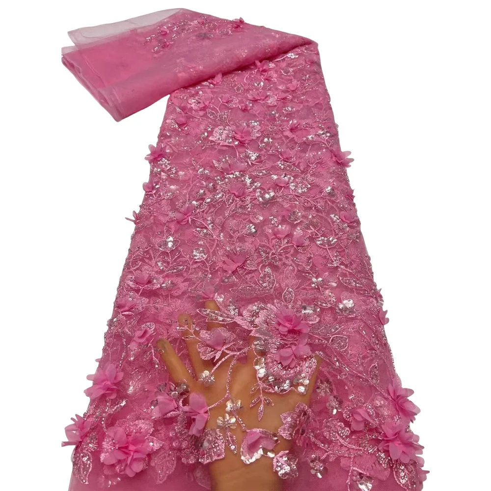 African Heavy Beaded Lace Fabric, Nigerian Sequins Tulle,Fabric Material for Wedding, High Quality, SYJ-1406307
African Heavy Beaded Lace Fabric, Nigerian Sequins Tulle,Fabric Material for Wedding, High Quality, SYJ-1406307