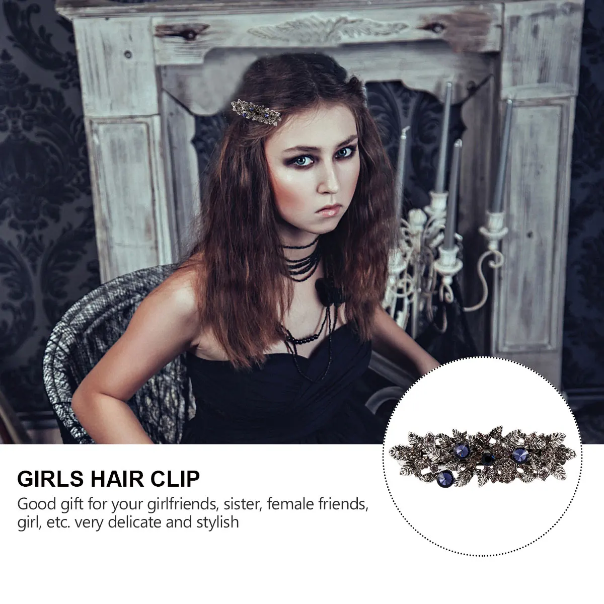 Vintage Clips Retro Alloy Hairpin Durable Metal Chain Hair Accessories For Women Girls Party Wedding Fashion Hairpin Spring Hair
Vintage Clips Retro Alloy Hairpin Durable Metal Chain Hair Accessories For Women Girls Party Wedding Fashion Hairpin Spring Hair