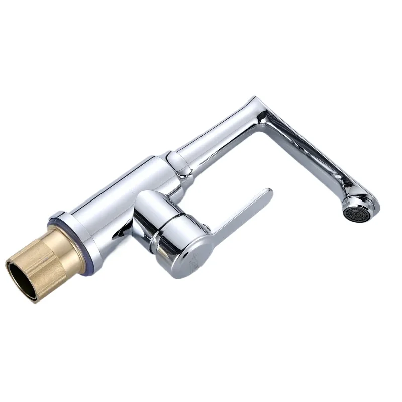 Bathroom 360-degree Rotating Basin Hot and Cold Faucet Stainless Steel Faucet Washbasin Washbasin Small Seven-character Faucet
Bathroom 360-degree Rotating Basin Hot and Cold Faucet Stainless Steel Faucet Washbasin Washbasin Small Seven-character Faucet