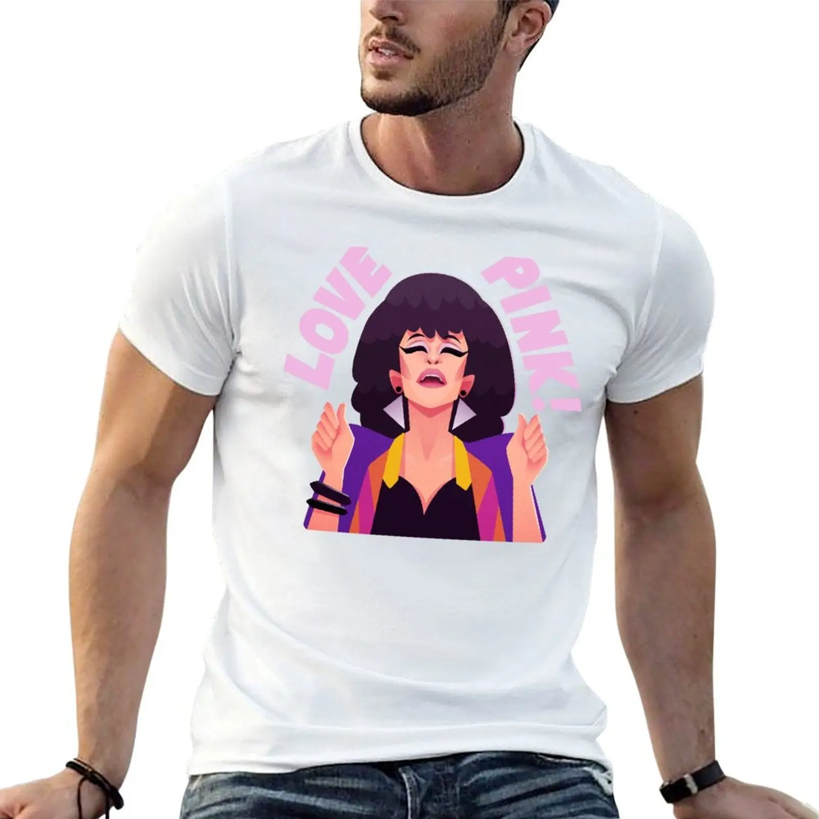 LOVE Pink! T-Shirt t shirts for man graphic vintage funny t shirts cotton T-Shirt 
LOVE Pink! T-Shirt t shirts for man graphic vintage funny t shirts cotton T-Shirt