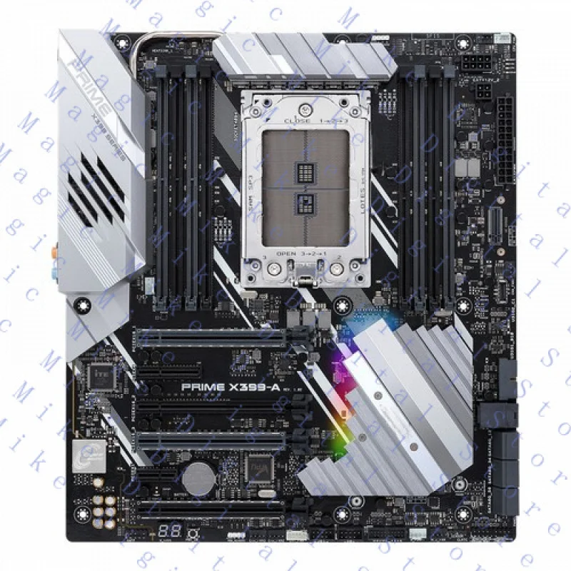 H ДЛЯ ASUS PRIME X399-A Материнская плата для AMD Threadripper TR4 8×DDR4 E-ATX 2×M.2 RJ45
H ДЛЯ ASUS PRIME X399-A Материнская плата для AMD Threadripper TR4 8×DDR4 E-ATX 2×M.2 RJ45