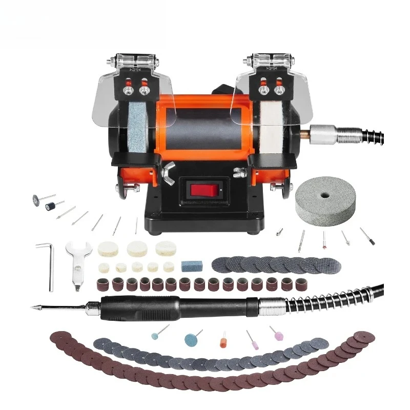 Polisher Buffer Brushless Adjustable Speed Mini Multi-purpose Bench Grinder Polishing Machine for Gemstones
Polisher Buffer Brushless Adjustable Speed Mini Multi-purpose Bench Grinder Polishing Machine for Gemstones