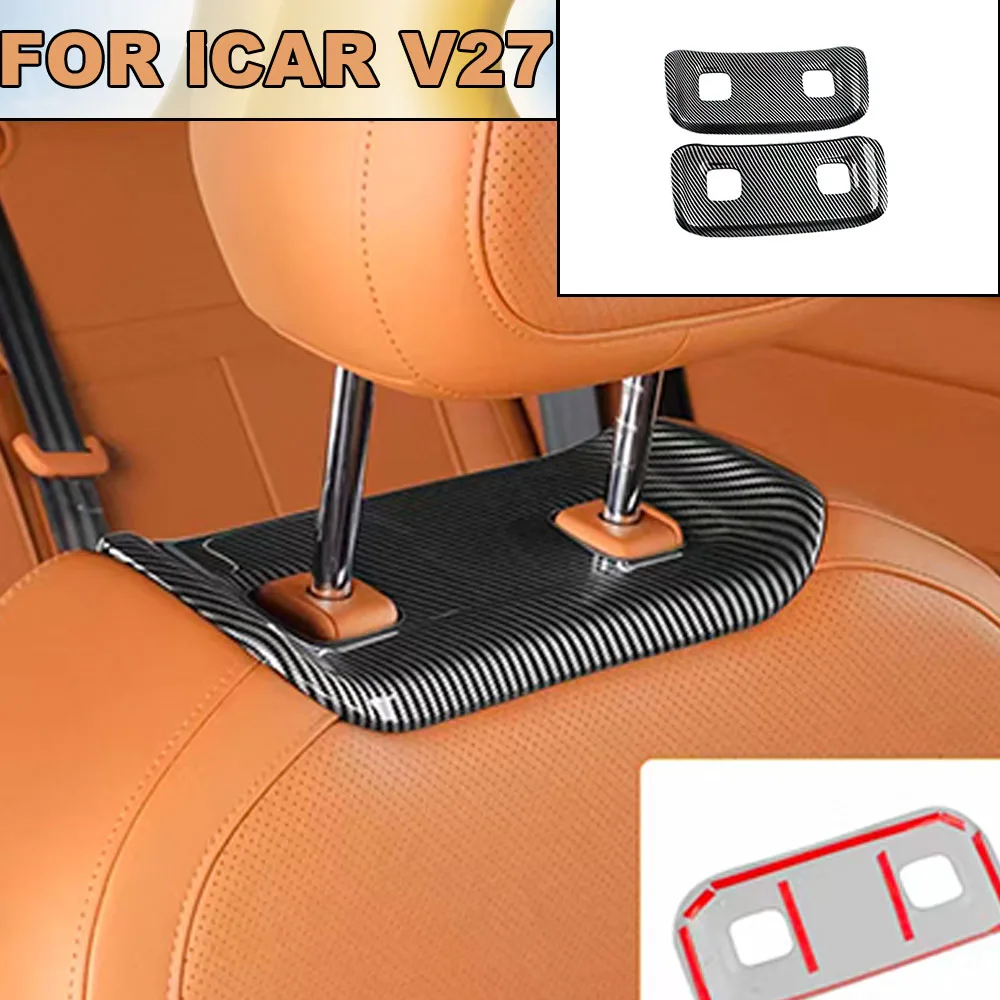 iCAR V27 2026-2027 Special Front Seat Headrest Mount Cover Headrest Pole Trim Auto Interior Upgrade Parts
iCAR V27 2026-2027 Special Front Seat Headrest Mount Cover Headrest Pole Trim Auto Interior Upgrade Parts