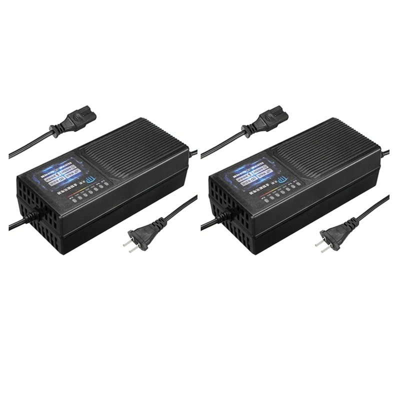 2X 48V 20AH Electric Vehicle Charger With 7 Light Power Display Current Leakage Protection Lead Acid Charger
2X 48V 20AH Electric Vehicle Charger With 7 Light Power Display Current Leakage Protection Lead Acid Charger