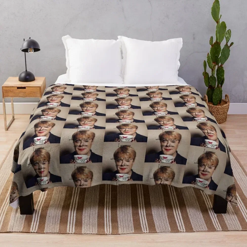 Tea cup Eddie Izzard Throw Blanket Ultra Soft Flannel Fleece Blanket for All Seasons
Tea cup Eddie Izzard Throw Blanket Ultra Soft Flannel Fleece Blanket for All Seasons