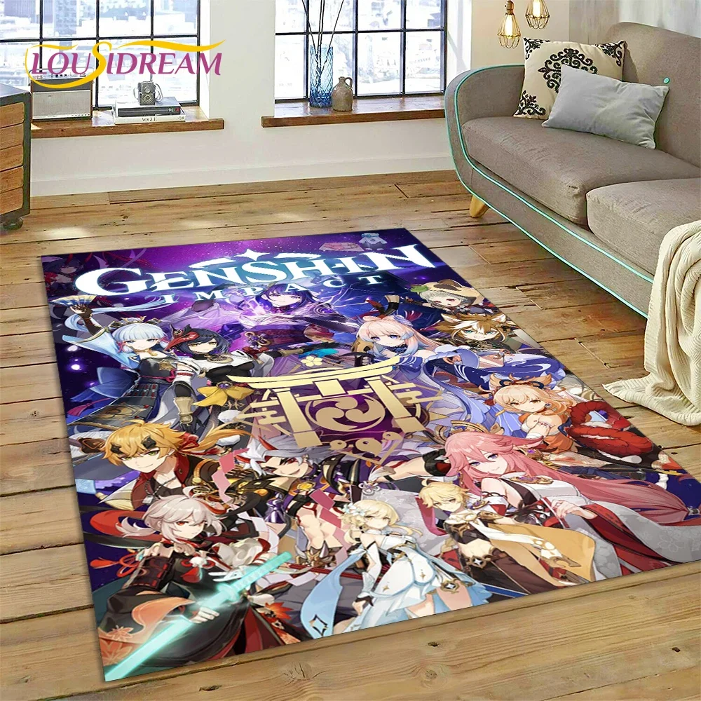 3D Latest Genshin Impact Cartoon Game Rug Carpet for Living Room Bedroom Home Decor,Floor Mat Non-slip Decoration for Sofa Gift
3D Latest Genshin Impact Cartoon Game Rug Carpet for Living Room Bedroom Home Decor,Floor Mat Non-slip Decoration for Sofa Gift