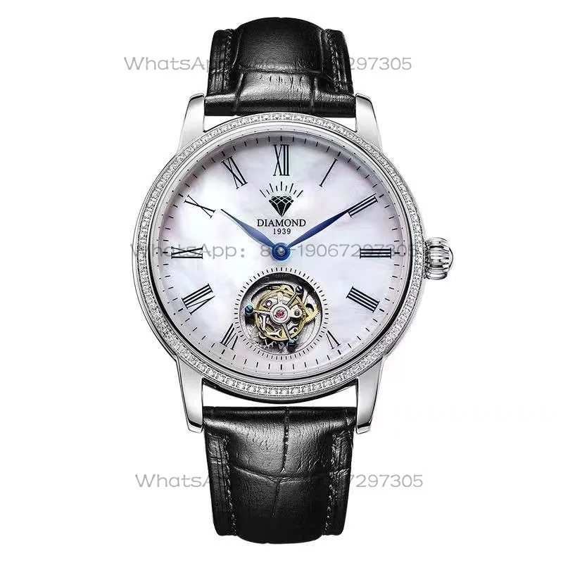 24-Hour Shipping Shanghai Diamond Brand Watch Tourbillon Automatic Mechanical Watch Men's and Women's Watches
24-Hour Shipping Shanghai Diamond Brand Watch Tourbillon Automatic Mechanical Watch Men's and Women's Watches