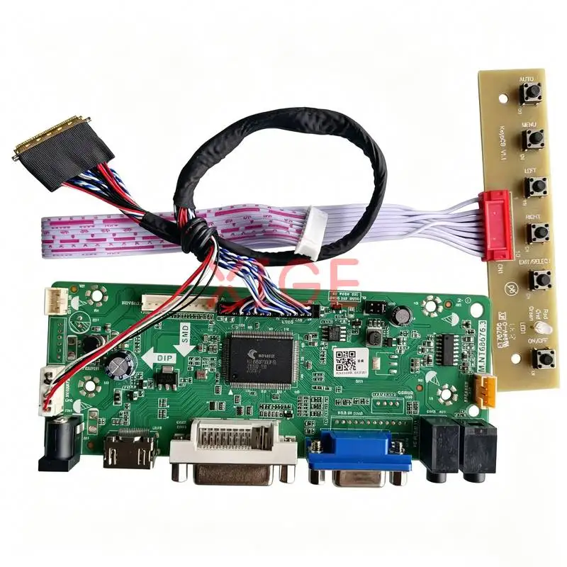 For LTN101NT02 N101LGE N101L6 HT101WSB Controller Drive Board Kit Laptop Monitor Panel VGA DVI HDMI LVDS 40Pin 1024x600 1024*600
For LTN101NT02 N101LGE N101L6 HT101WSB Controller Drive Board Kit Laptop Monitor Panel VGA DVI HDMI LVDS 40Pin 1024x600 1024*600