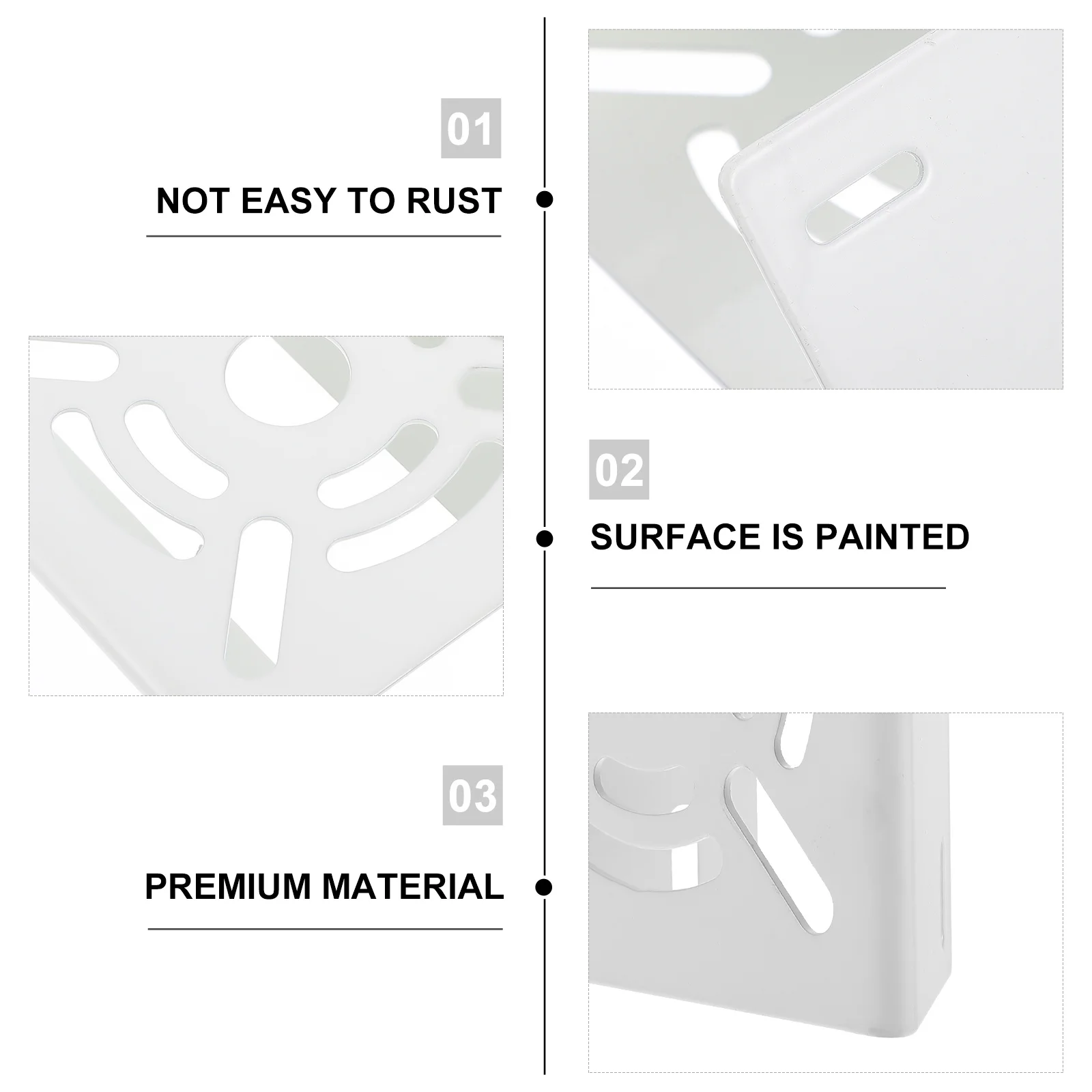 3Pcs Professional Durable Metal Security Camera Bracket Easy Disassemble Install Indoor Outdoor Mounting Security Camera Bracket
3Pcs Professional Durable Metal Security Camera Bracket Easy Disassemble Install Indoor Outdoor Mounting Security Camera Bracket