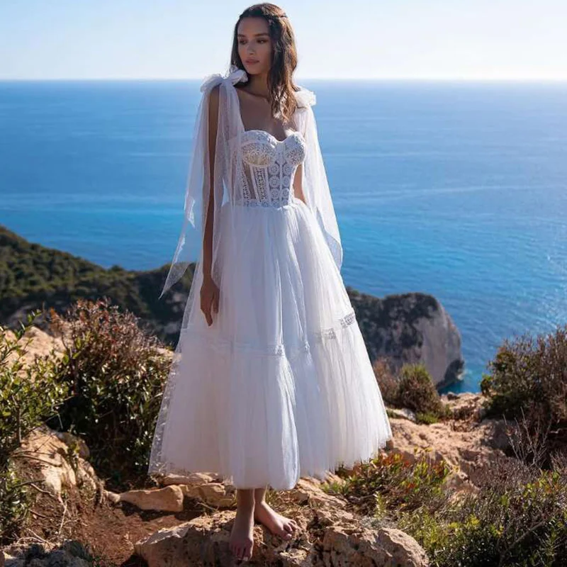 Modest Cheap Short Wedding Dresses 2022 Vestido de Noiva Curto Lace Bride Dress Tea Length Plus Size Wedding Gowns Beach
Modest Cheap Short Wedding Dresses 2022 Vestido de Noiva Curto Lace Bride Dress Tea Length Plus Size Wedding Gowns Beach