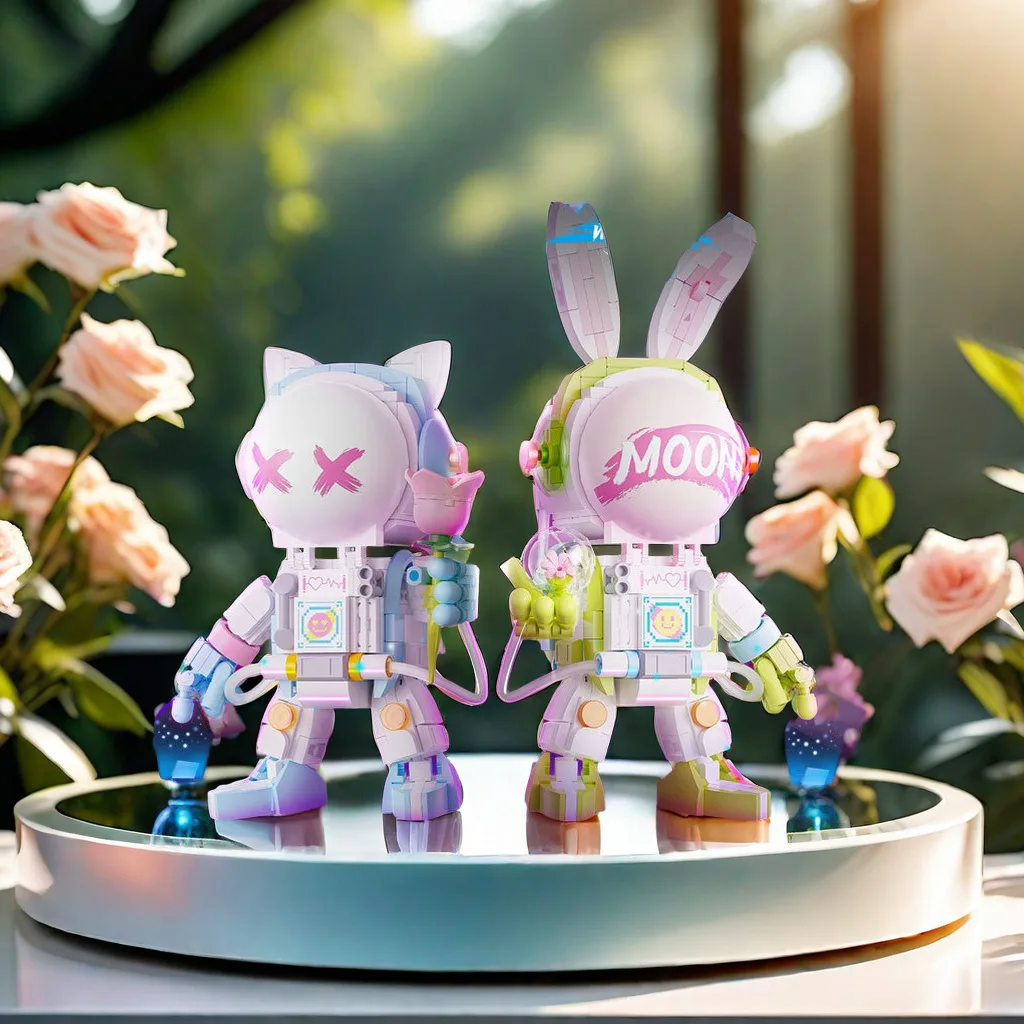Only music creative rotation music box new 3006-3007 Tide play assembly building blocks
Only music creative rotation music box new 3006-3007 Tide play assembly building blocks