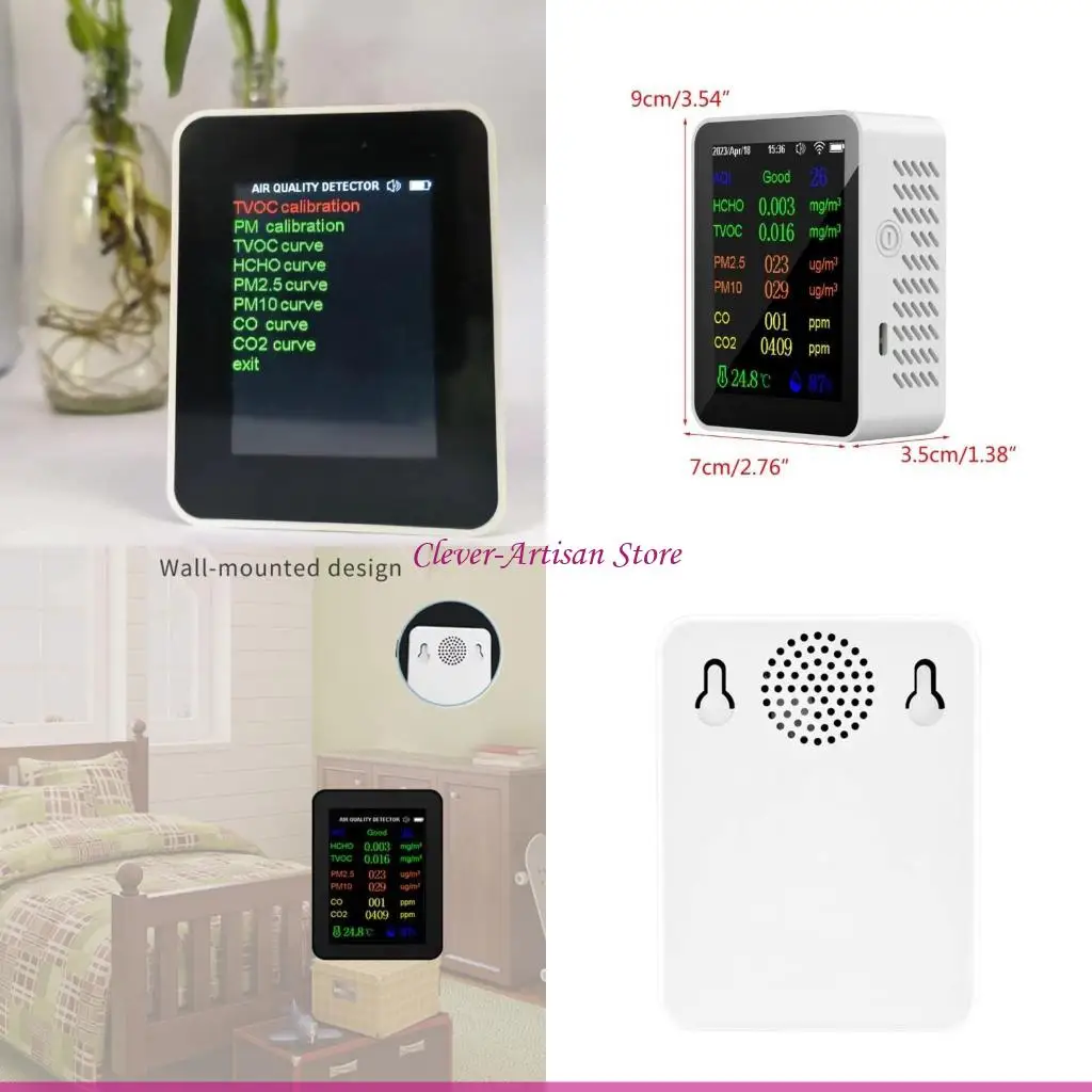 Светодиодные интеллектуальные анализаторы E06B, монитор загрязнения воздуха формальдегида, температура и влажность
Светодиодные интеллектуальные анализаторы E06B, монитор загрязнения воздуха формальдегида, температура и влажность