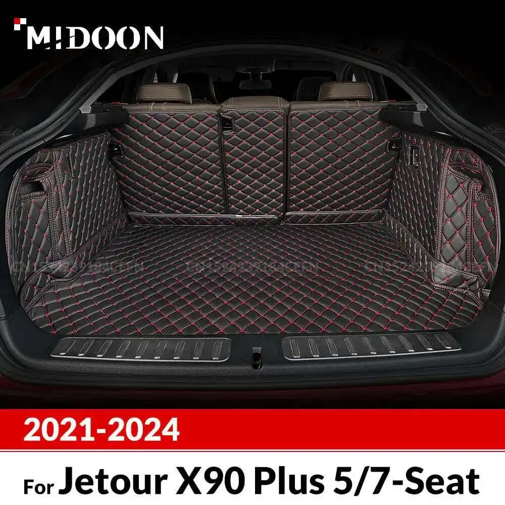 For Jetour X90 Plus 5/7-Seat 2021-2024 Auto Full Coverage Trunk Mat Car Protective Pad Cargo Liner Interior Accessories
For Jetour X90 Plus 5/7-Seat 2021-2024 Auto Full Coverage Trunk Mat Car Protective Pad Cargo Liner Interior Accessories