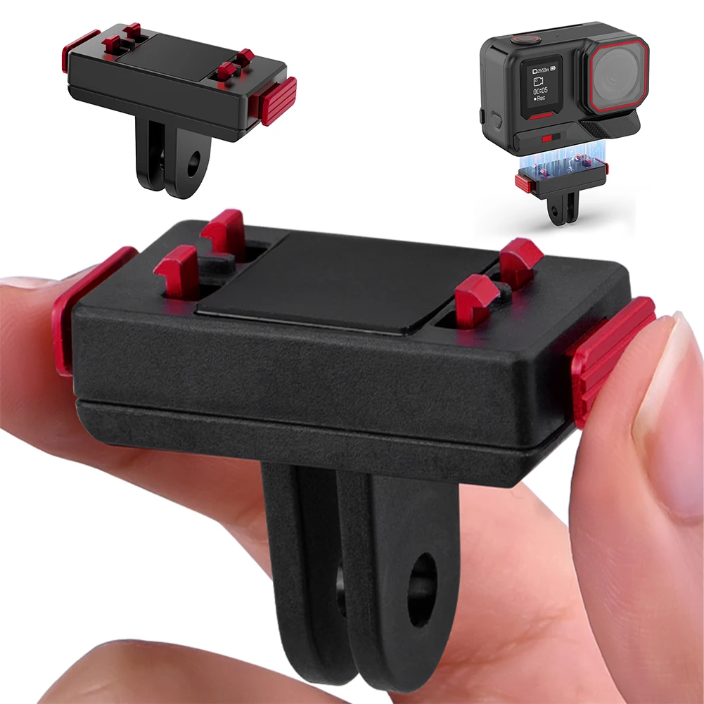 Magnetic Quick Release Mount Plate Stand Holder Expansion Adjustable Base Mount Bracket for Insta360 Ace Pro 2 / Ace Pro / Ace
Magnetic Quick Release Mount Plate Stand Holder Expansion Adjustable Base Mount Bracket for Insta360 Ace Pro 2 / Ace Pro / Ace