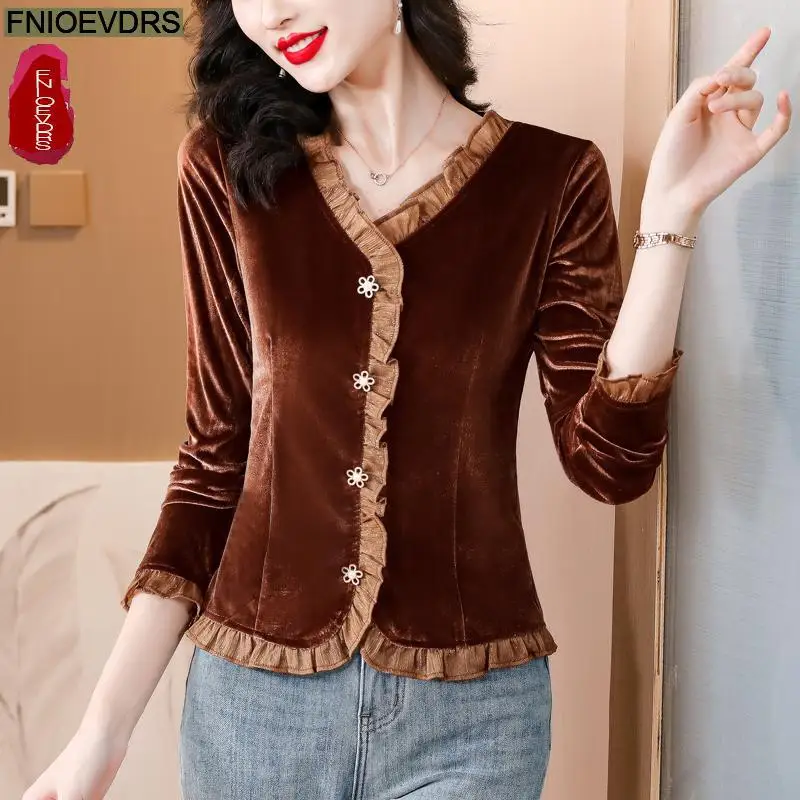 Office Lady Shirts 2023 Fall Autumn Basic Wear Work Women French Design Solid Long Sleeve Button Basic Shirt Cute Tops Blouses
Office Lady Shirts 2023 Fall Autumn Basic Wear Work Women French Design Solid Long Sleeve Button Basic Shirt Cute Tops Blouses