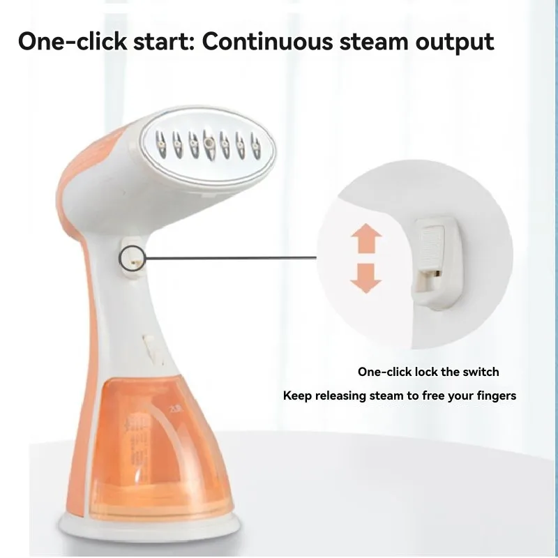 A63Z Upgrade Steam Iron Handheld Garment Steamer-Portable Travel Steamer-Compact Household Brush EU Plug
A63Z Upgrade Steam Iron Handheld Garment Steamer-Portable Travel Steamer-Compact Household Brush EU Plug