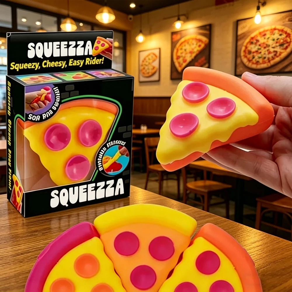 ASchylling Needoh pizza Stress Relief Squishy Cube Sensory Fidget Cube Anti-Anxiety Squeeze Object For Focus ADHD blind box gift
ASchylling Needoh pizza Stress Relief Squishy Cube Sensory Fidget Cube Anti-Anxiety Squeeze Object For Focus ADHD blind box gift