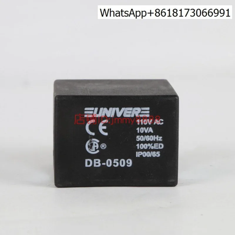 Italy UNIVER coil DB-0509 voltage 110V
Italy UNIVER coil DB-0509 voltage 110V