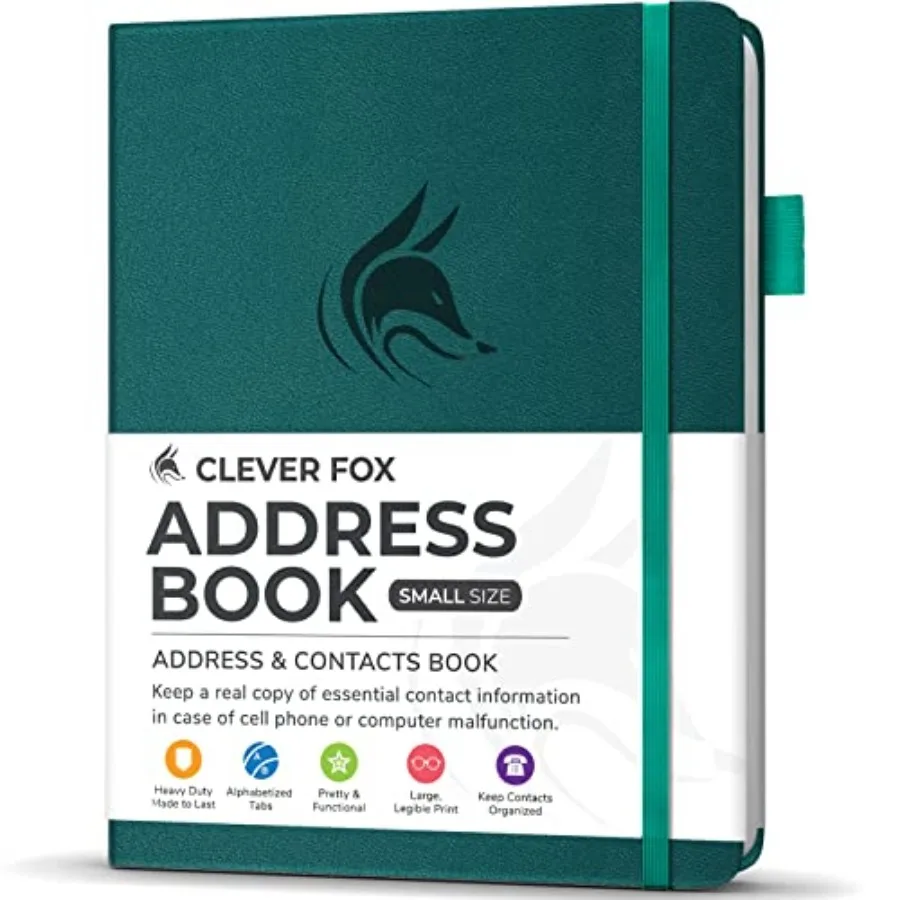 Address Book with alphabetic tabs - PU Leather Telephone and Address Book for Keeping Contacts Safe, Contact Organizer Journal,
Address Book with alphabetic tabs - PU Leather Telephone and Address Book for Keeping Contacts Safe, Contact Organizer Journal,