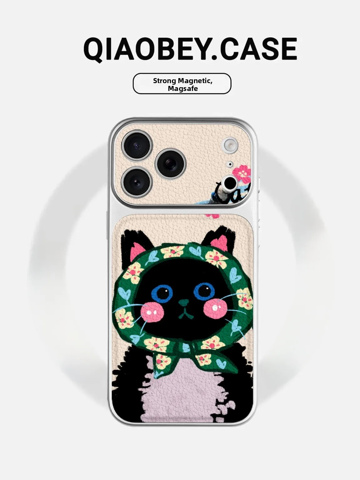 Black Headscarf Phone Case iPhone 17 Full Cover Lens Protection Cute Cartoon Design Creative Style TPU Material
Black Headscarf Phone Case iPhone 17 Full Cover Lens Protection Cute Cartoon Design Creative Style TPU Material