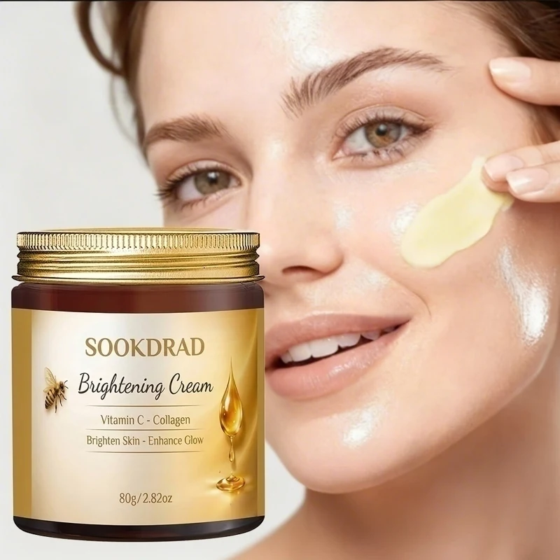 Brightening Cream, Vitamin C + Collagen, face use, all skin types, daily glow, 80g/2.82oz
Brightening Cream, Vitamin C + Collagen, face use, all skin types, daily glow, 80g/2.82oz