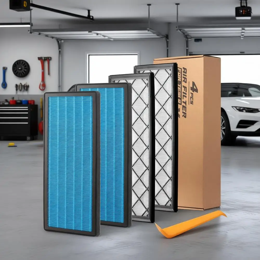 Сменные аксессуары для HEPA-фильтров или салонных фильтров с активированным углем, 2021–2025 гг. (набор из 4 шт.)
Сменные аксессуары для HEPA-фильтров или салонных фильтров с активированным углем, 2021–2025 гг. (набор из 4 шт.)