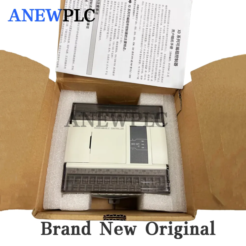 Совершенно новый модуль ПЛК XC3-32R-E XC3-32T-E XC3-32RT-E серии XC332RE XC332TE XC332RTE
Совершенно новый модуль ПЛК XC3-32R-E XC3-32T-E XC3-32RT-E серии XC332RE XC332TE XC332RTE