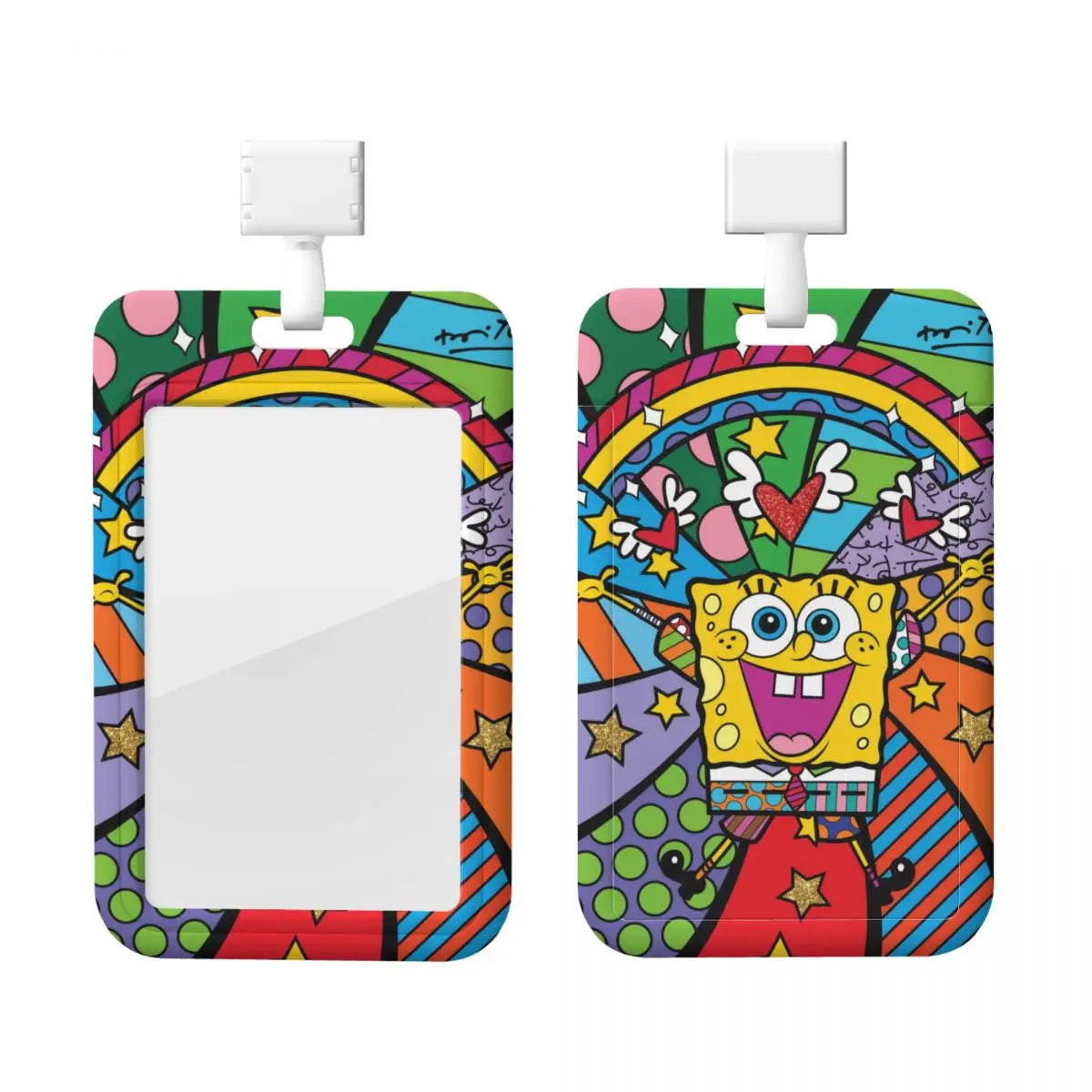 Custom S-SpongeBobed Colorful Anime Card Badge Holder Card Holder Men Women Anime Neck Strap ID Credential Holder Engineers
Custom S-SpongeBobed Colorful Anime Card Badge Holder Card Holder Men Women Anime Neck Strap ID Credential Holder Engineers