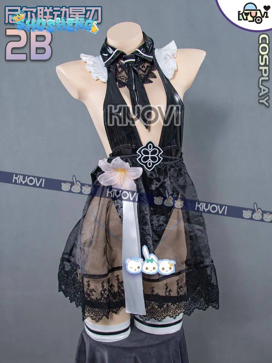 YoRHa No. 2 Type B Anime Automata Stellar Blade Cosplay Costume Women sexy bodysuit socks skirt Halloween carnival uniform
YoRHa No. 2 Type B Anime Automata Stellar Blade Cosplay Costume Women sexy bodysuit socks skirt Halloween carnival uniform
