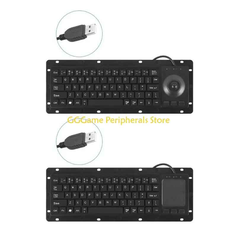 U55B User Friendly Industrial USB Keyboards with Touchpads Ensuring Comfortable Long
U55B User Friendly Industrial USB Keyboards with Touchpads Ensuring Comfortable Long
