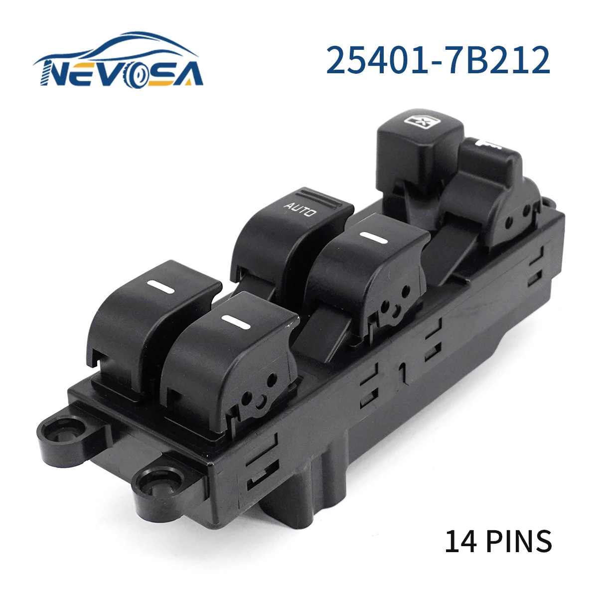 NEVOSA 25401-7B212 для Nissan Quest 1999 2000 2001 2002 выключатель стеклоподъемника, автозапчасти, 14 контактов, светильник
NEVOSA 25401-7B212 для Nissan Quest 1999 2000 2001 2002 выключатель стеклоподъемника, автозапчасти, 14 контактов, светильник