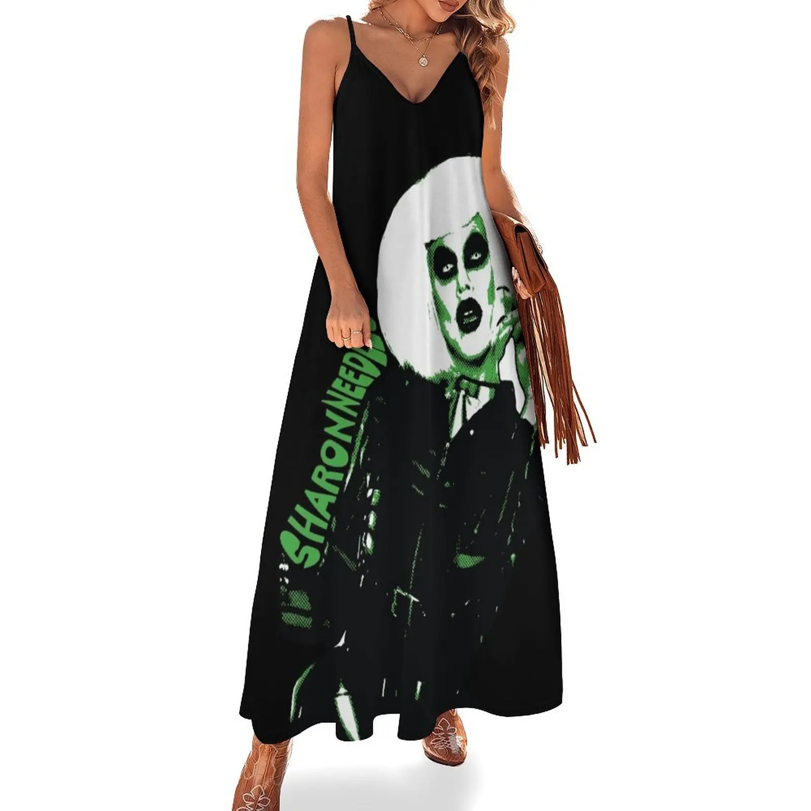 Sharon Needles Sleeveless Long Dress Summer skirt Dress for pregnant women Dresses Dress
Sharon Needles Sleeveless Long Dress Summer skirt Dress for pregnant women Dresses Dress