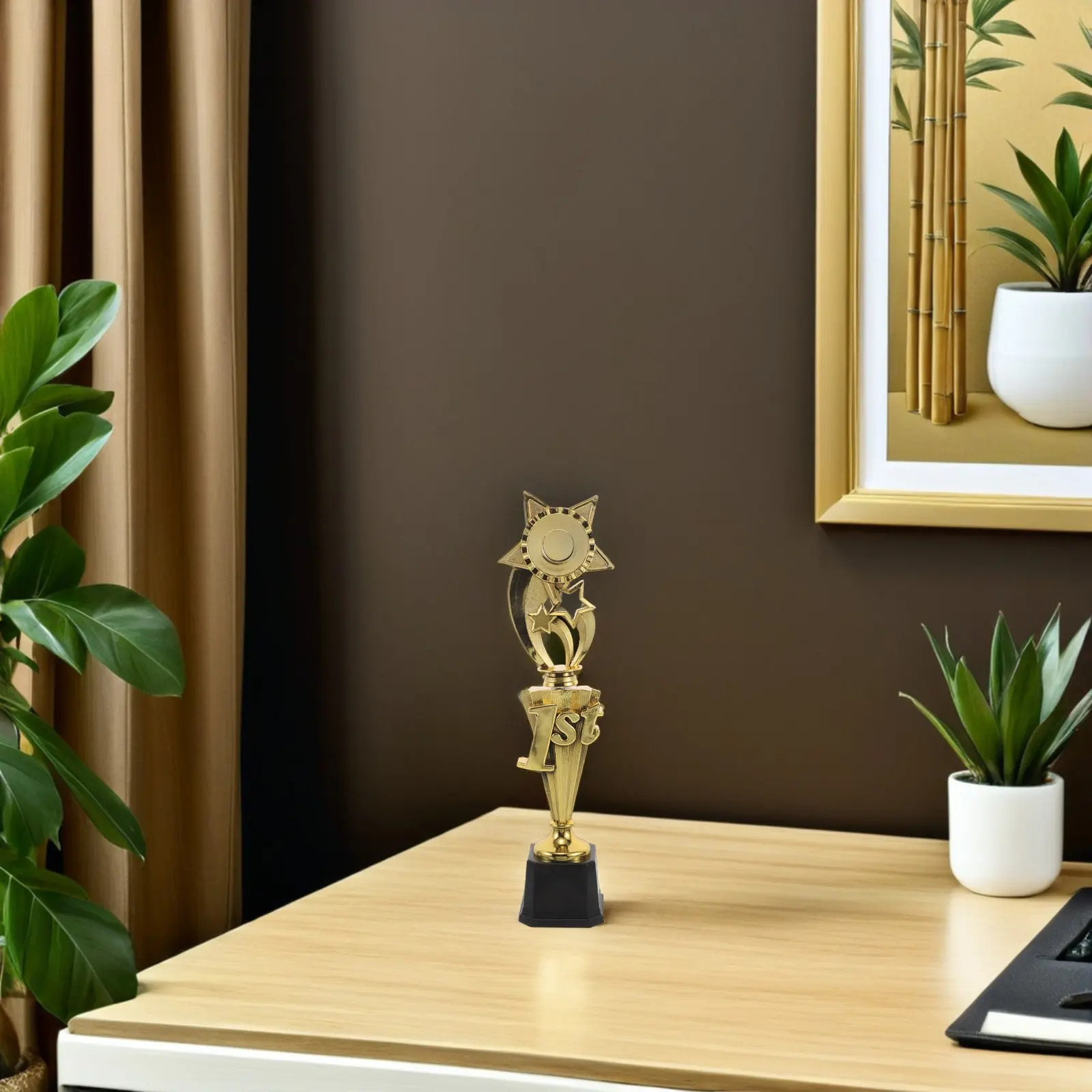 Golden Star Shaped Plastic Trophy Cup First Place Award for Sports Competition Soccer Football Championship Party Game Awards
Golden Star Shaped Plastic Trophy Cup First Place Award for Sports Competition Soccer Football Championship Party Game Awards