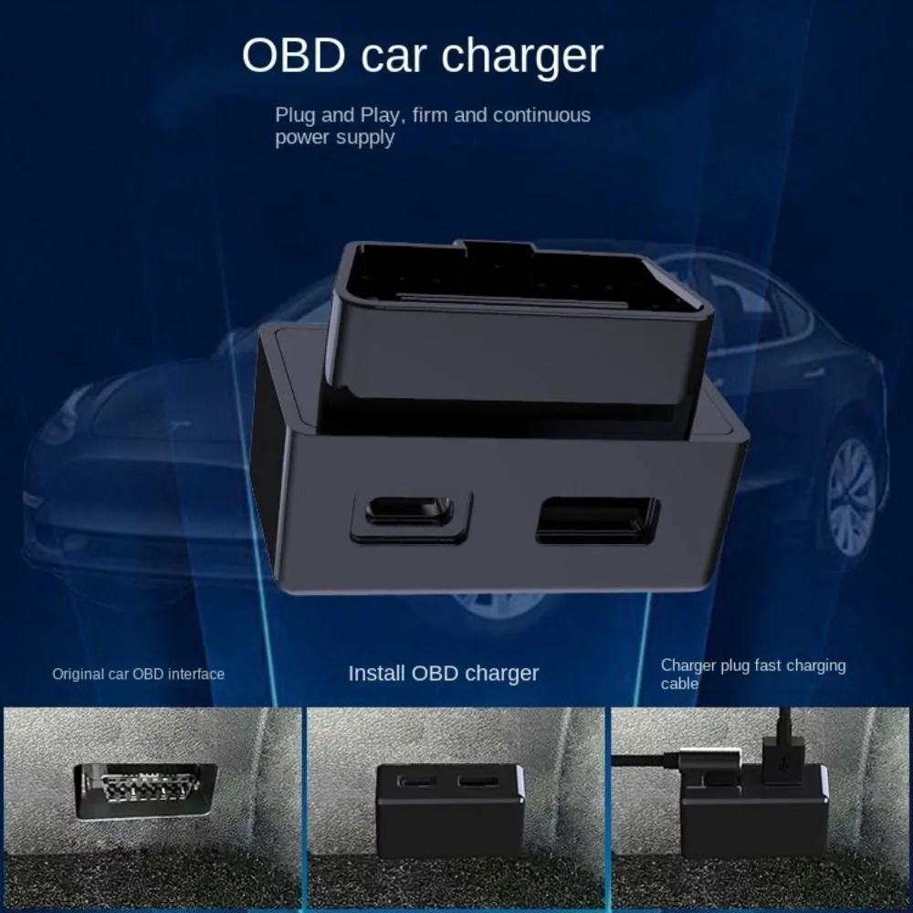 Portable ABS OBD Adapter Charging Black Solid Charger Fast No Power Outage Car Charger for Model 3 Model Y X S
Portable ABS OBD Adapter Charging Black Solid Charger Fast No Power Outage Car Charger for Model 3 Model Y X S
