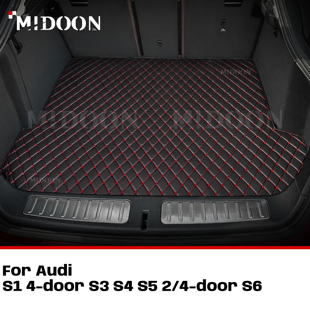 For Audi S1 4-door、S3、S4、S5 2/4-door、S6 Custom Car Trunk Mat Anti-dirty Pad Protective Pad Cargo Liner Auto Interior Accessories
For Audi S1 4-door、S3、S4、S5 2/4-door、S6 Custom Car Trunk Mat Anti-dirty Pad Protective Pad Cargo Liner Auto Interior Accessories