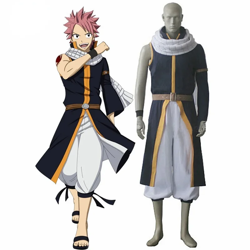 Fairy Tail Dragon Slayers Natsu Dragneel After Sevens Years Cosplay Costume For Halloween
Fairy Tail Dragon Slayers Natsu Dragneel After Sevens Years Cosplay Costume For Halloween