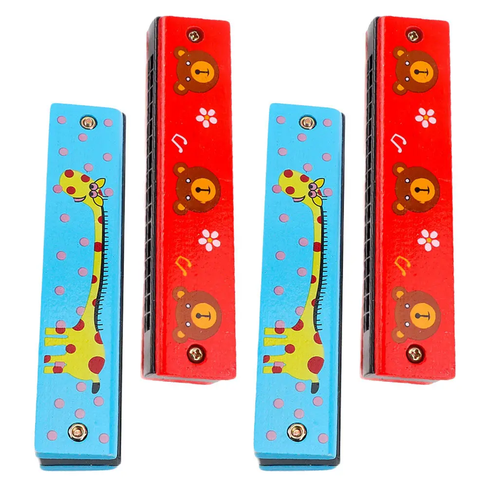 4Pcs 16 Hole Wooden Harmonica Set for Kids Beginners Compact Streamlined Design Perfect Tone Quality Music Learning
4Pcs 16 Hole Wooden Harmonica Set for Kids Beginners Compact Streamlined Design Perfect Tone Quality Music Learning