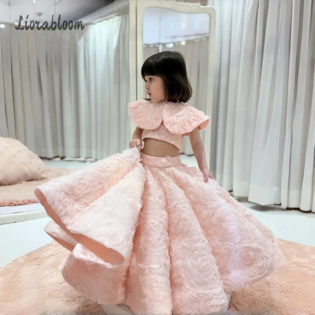 Customized Flower Girl Dress Full Skirt Girls' Backless Halter-Neck Formal Gown Wedding Party Attire свадебное платье
Customized Flower Girl Dress Full Skirt Girls' Backless Halter-Neck Formal Gown Wedding Party Attire свадебное платье