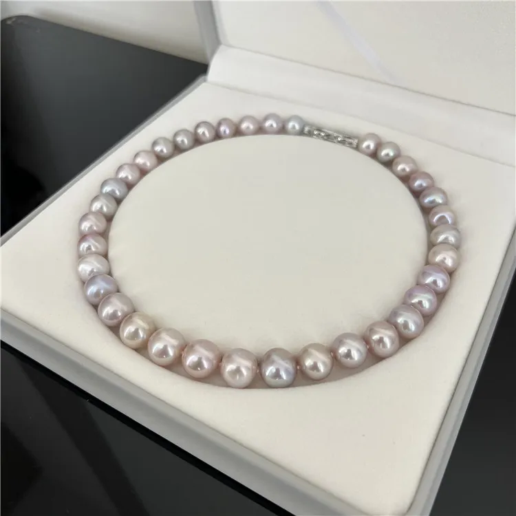Classic Natural Pearl 10-11mm White Near Round Pearl Necklace For Women Lady Jewelry
Classic Natural Pearl 10-11mm White Near Round Pearl Necklace For Women Lady Jewelry