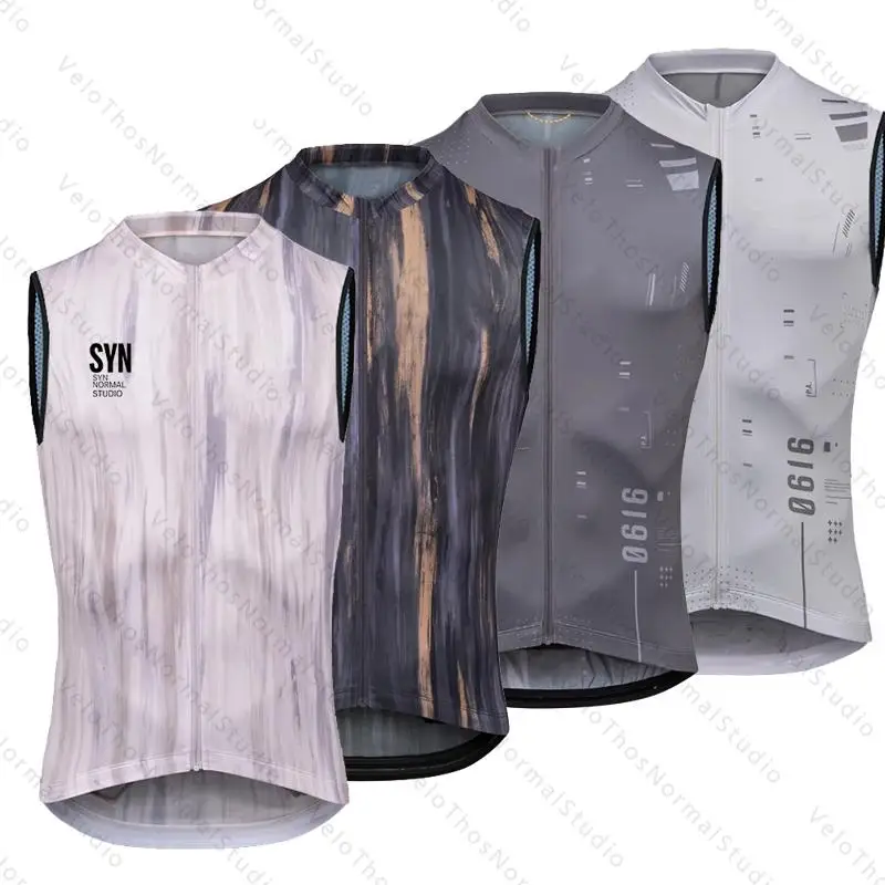 2026 Cycling Vest Sleeveless Cycling Jersey SYN NORMAL STUDIO Summer Windproof Sports Run Road Mountain Men's Gilet Bicycle Vest
2026 Cycling Vest Sleeveless Cycling Jersey SYN NORMAL STUDIO Summer Windproof Sports Run Road Mountain Men's Gilet Bicycle Vest