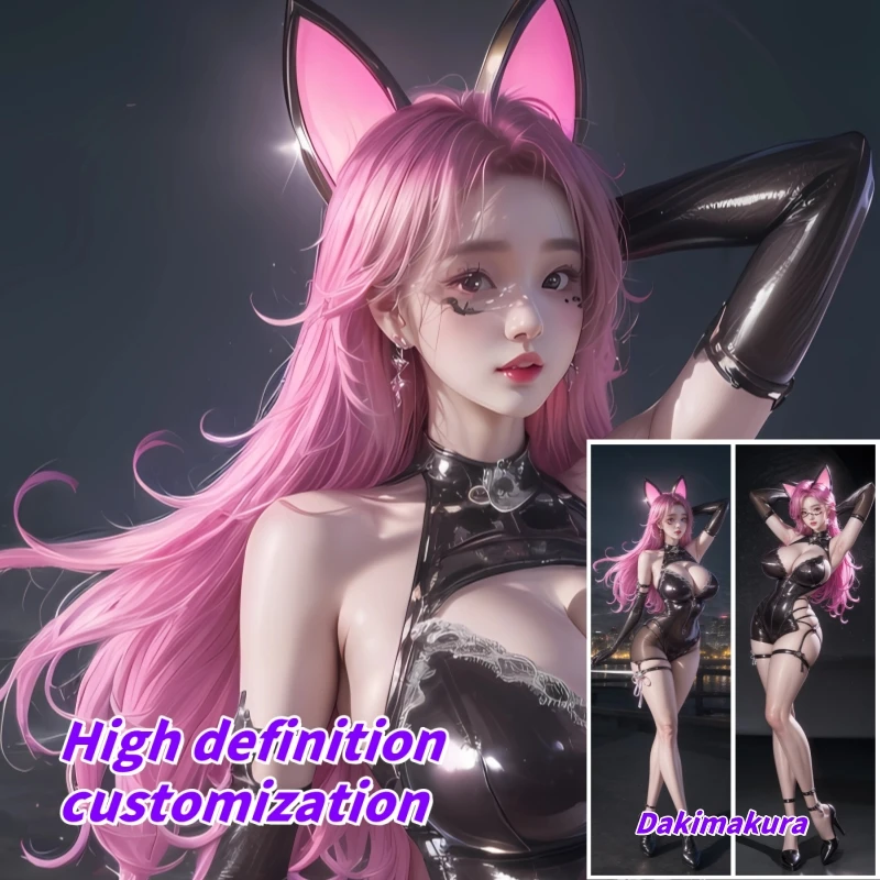 Dakimakura Anime Pillow Case Big Breasted Girl Double-sided Print Of Life-size Body Pillowcase Gifts Can be Customized
Dakimakura Anime Pillow Case Big Breasted Girl Double-sided Print Of Life-size Body Pillowcase Gifts Can be Customized