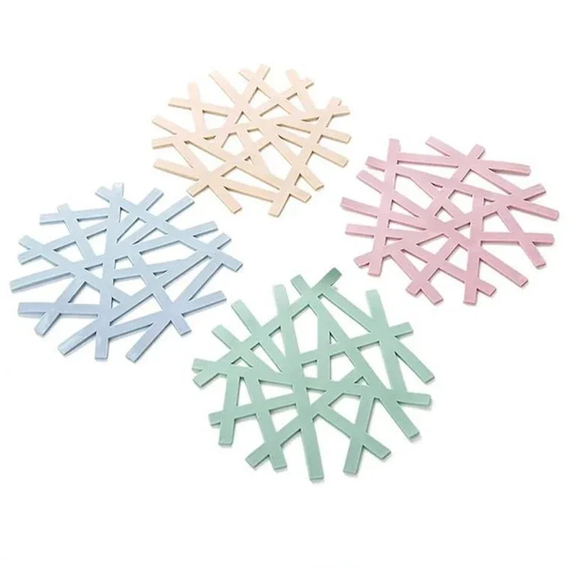 Creative Home Silicone Insulation Placemat Table Pad Kitchen Anti-scalding Bird's Nest Insulation Pad Coaster Irregular Bowl Mat
Creative Home Silicone Insulation Placemat Table Pad Kitchen Anti-scalding Bird's Nest Insulation Pad Coaster Irregular Bowl Mat
