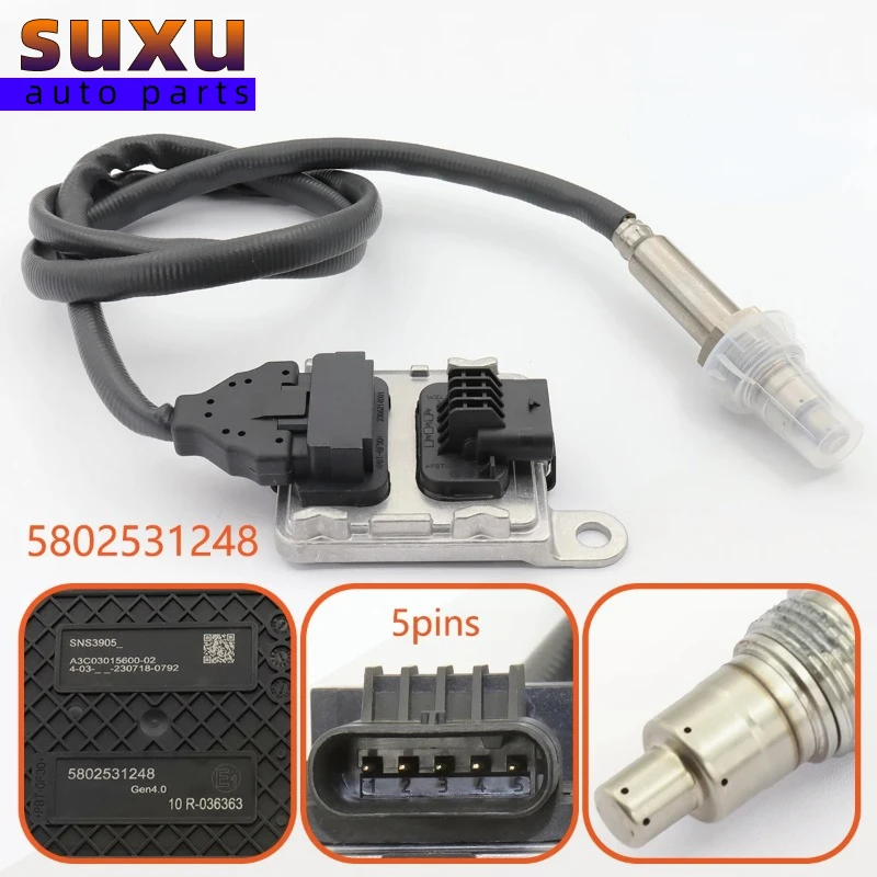 Nitrogen Oxide Nox Sensor 5802531248 For IVECO Car Auto Spare Parts OEM 5802531248
Nitrogen Oxide Nox Sensor 5802531248 For IVECO Car Auto Spare Parts OEM 5802531248