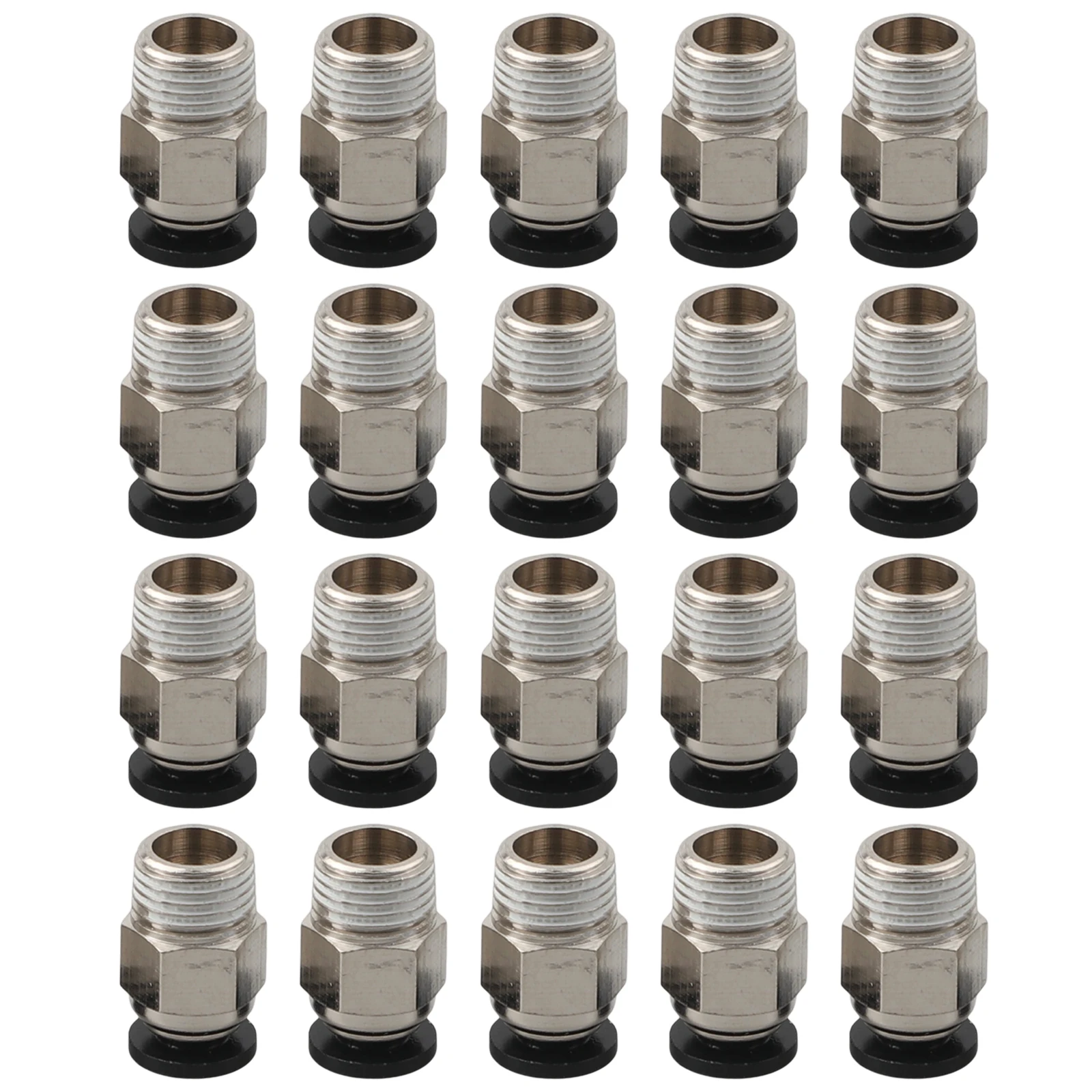 Straight Connector Pack Twenty Pieces Optimized to Fit Standard For M10 Thread Specifications in Printing Equipment
Straight Connector Pack Twenty Pieces Optimized to Fit Standard For M10 Thread Specifications in Printing Equipment