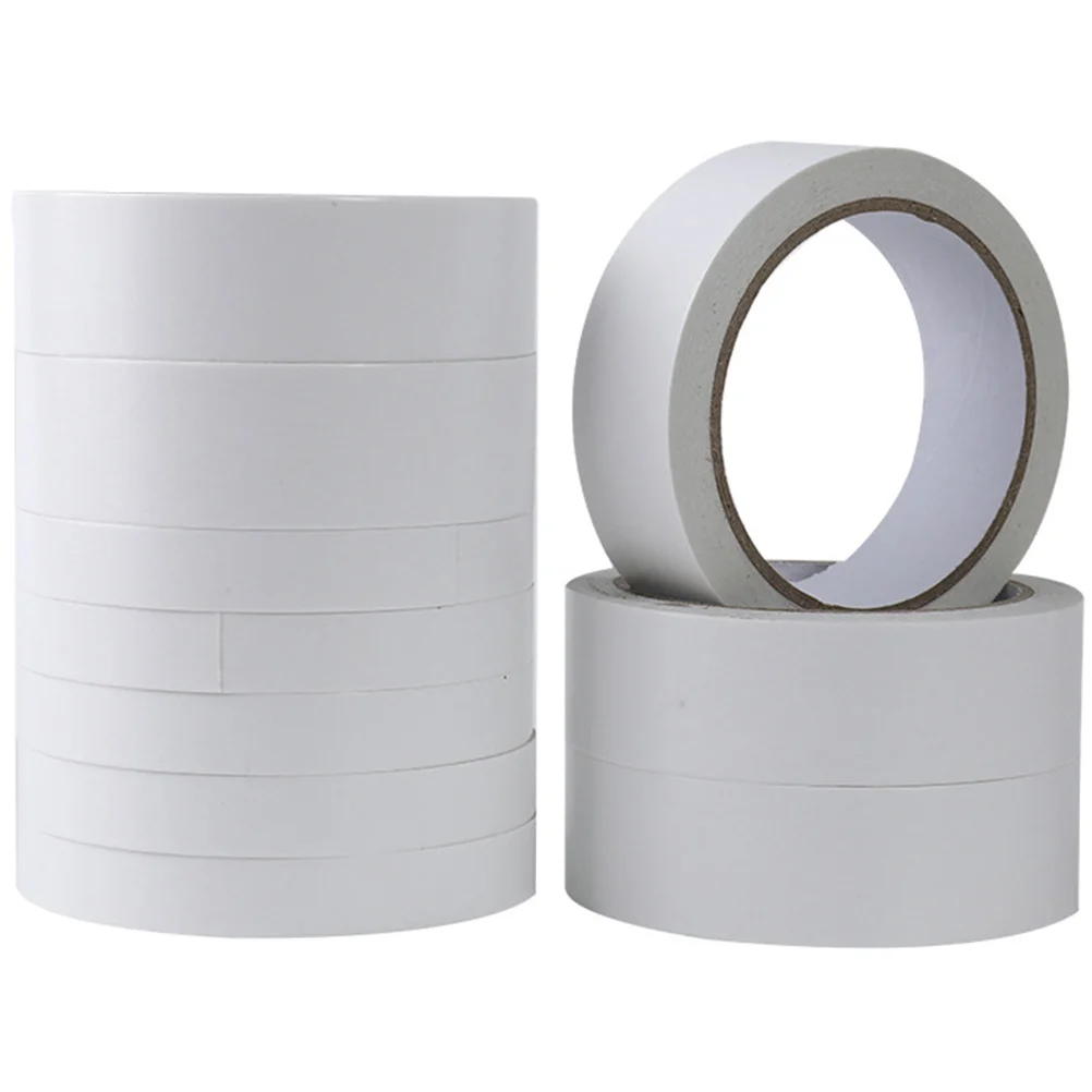 9 Rolls Strong Transparent Tape Wallpaper Double Sided Craft Sticky Double-sided Removable Release Adhesive
9 Rolls Strong Transparent Tape Wallpaper Double Sided Craft Sticky Double-sided Removable Release Adhesive