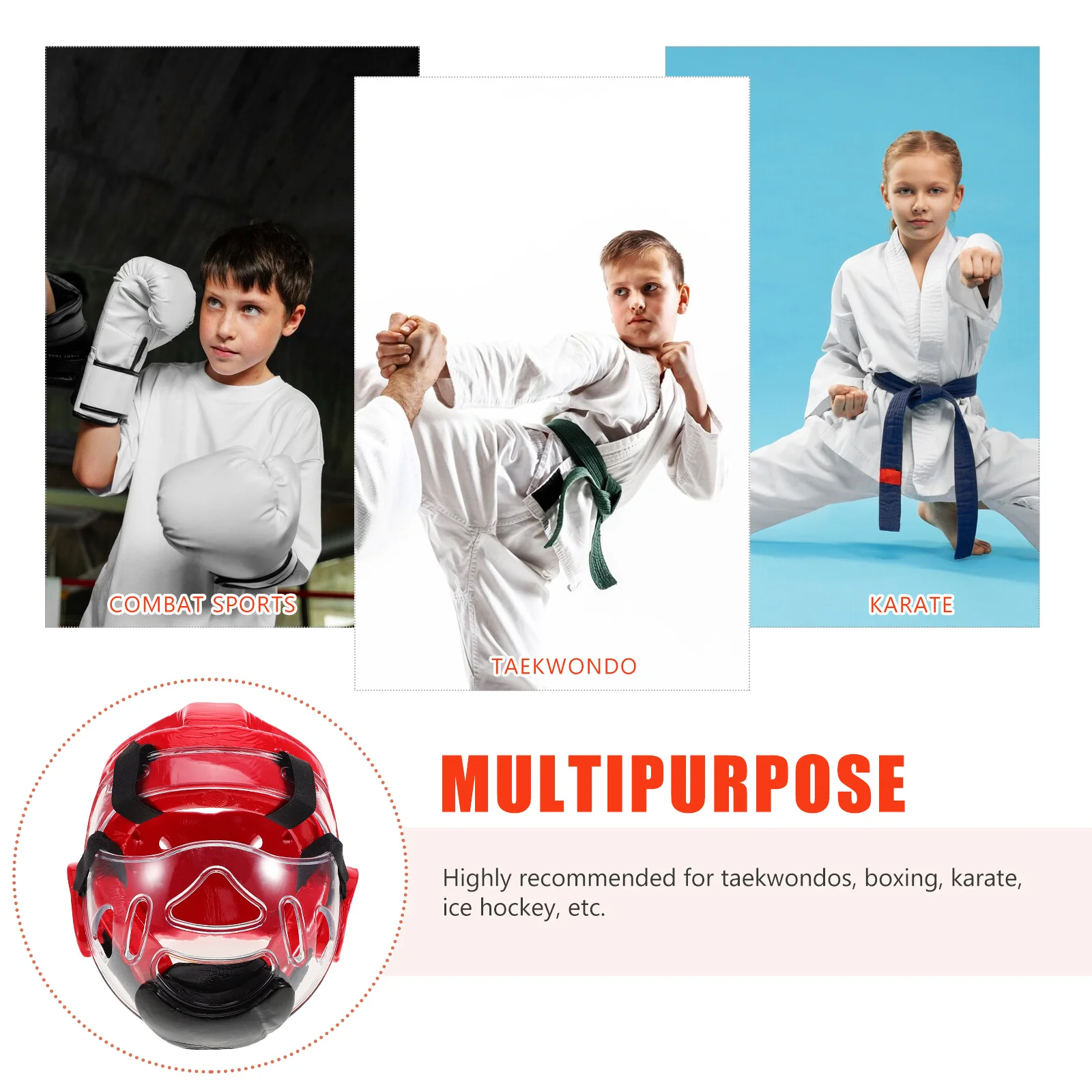 Taekwondo Sparring For Kids Blue Adjustable Karate Headgear Face Mask Impact Resistant Sports Protector Training
Taekwondo Sparring For Kids Blue Adjustable Karate Headgear Face Mask Impact Resistant Sports Protector Training