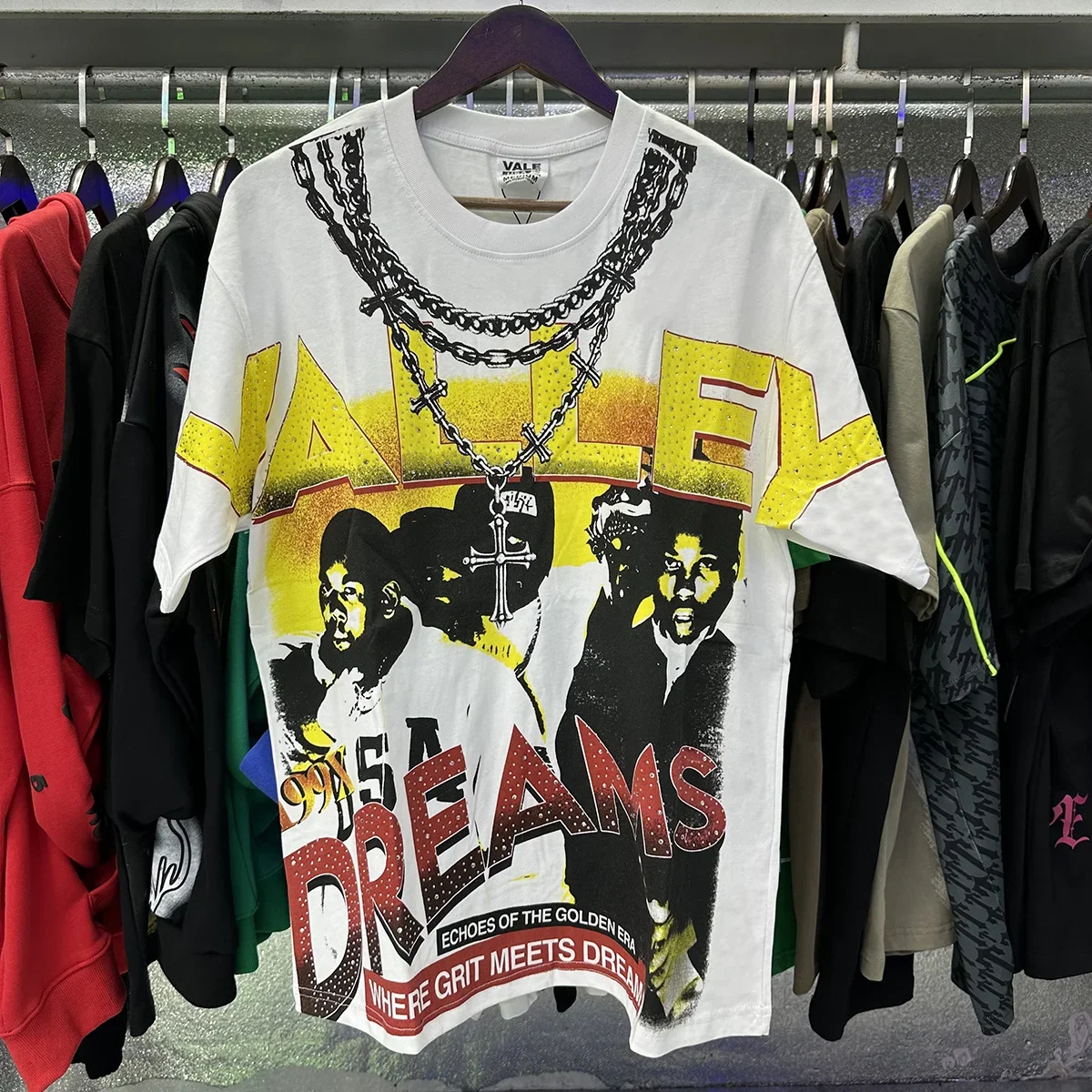 Высокое качество VALE Boxing Dog, мытая вручную футболка VALLEY, модные футболки для мужчин, летний стиль, женская винтажная футболка в американском стиле
Высокое качество VALE Boxing Dog, мытая вручную футболка VALLEY, модные футболки для мужчин, летний стиль, женская винтажная футболка в американском стиле