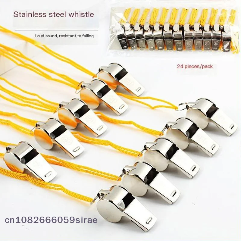 {CC44} Loud Metal Whistle Team Sport With Rope Strong Sport Whistle Compact Wear Resistant Stainless Steel Whistles Lifeguards
{CC44} Loud Metal Whistle Team Sport With Rope Strong Sport Whistle Compact Wear Resistant Stainless Steel Whistles Lifeguards